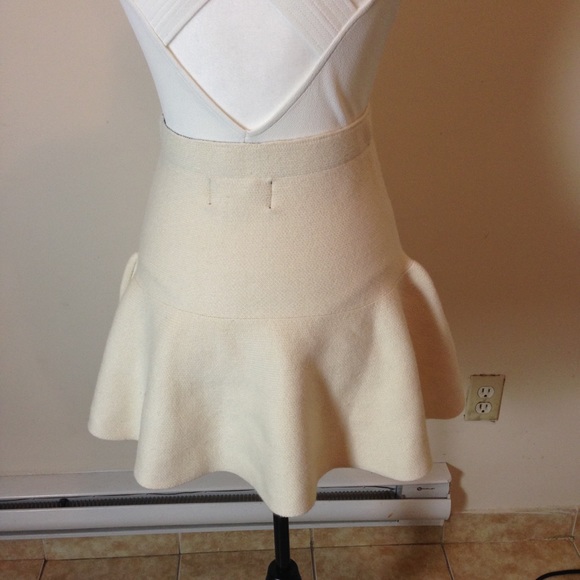 Shaci Blue Cream Skirt Size: Small - Picture 3 of 7
